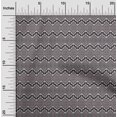 thumbnail image 1 of oneOone Tissu Polyester Lycra Chevron & Triangle Imprimé Géométrique Tissu de Couture BTY 56 Pouces de Large, 1 of 4