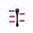 thumbnail image 2 of 0.5 mm Home Use 540 Micro Needles Titanium Derma Roller Skin Beauty Care Face Massage Roller Tool, 2 of 7