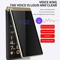 thumbnail image 2 of Senior Flip Phones Unlocked Canada Dual Screen Basic Cell Phone Dual SIM Card Large Button Mobile Phone with Charging Dock for Seniors, 2 of 8