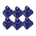 thumbnail image 1 of Graflsoa Blue Metal Cowbells - 3 Inch, 6-Pack for Christmas Decor, DIY Crafts, Sports Events, and Weddings, 1 of 6