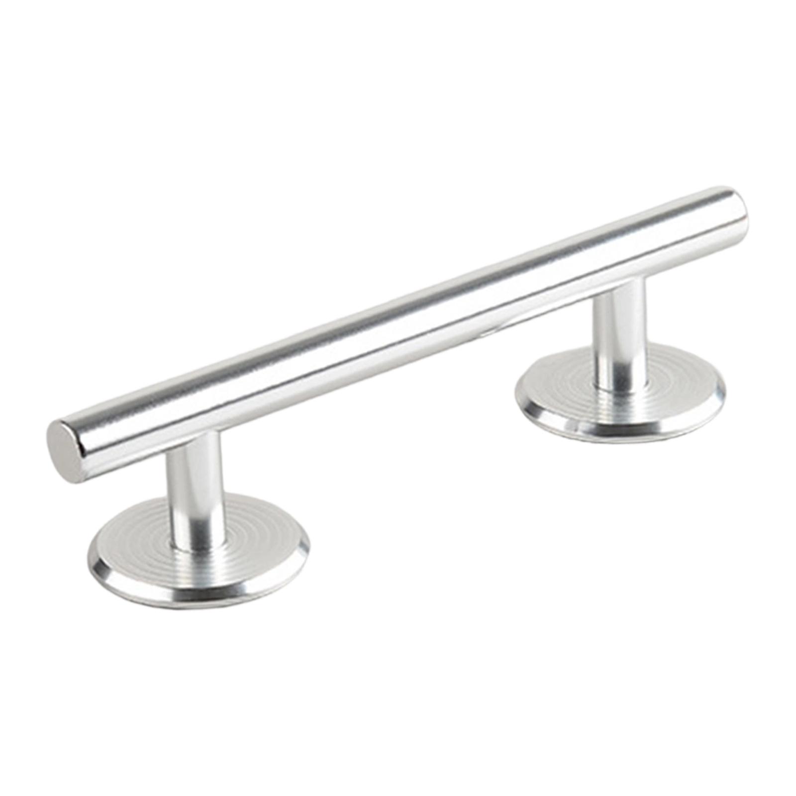 TISHITA Fingerboards Round Rails Accessories Prop Toy Park Professional Versatile Deck Great Add Finger Skateboard Rail Obstacle Rail Silver 15 cm