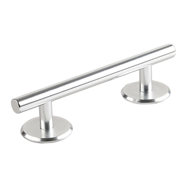 TISHITA Fingerboards Round Rails Accessories Prop Toy Park Professional Versatile Deck Great Add Finger Skateboard Rail Obstacle Rail Silver 15 cm