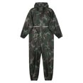 thumbnail image 3 of Miaeowve Mens Motorcycle Rain Suit One Piece Hooded Jumpsuit Reflective Strip Waterproof Rainsuit Camouflage 185/3XL, 3 of 7
