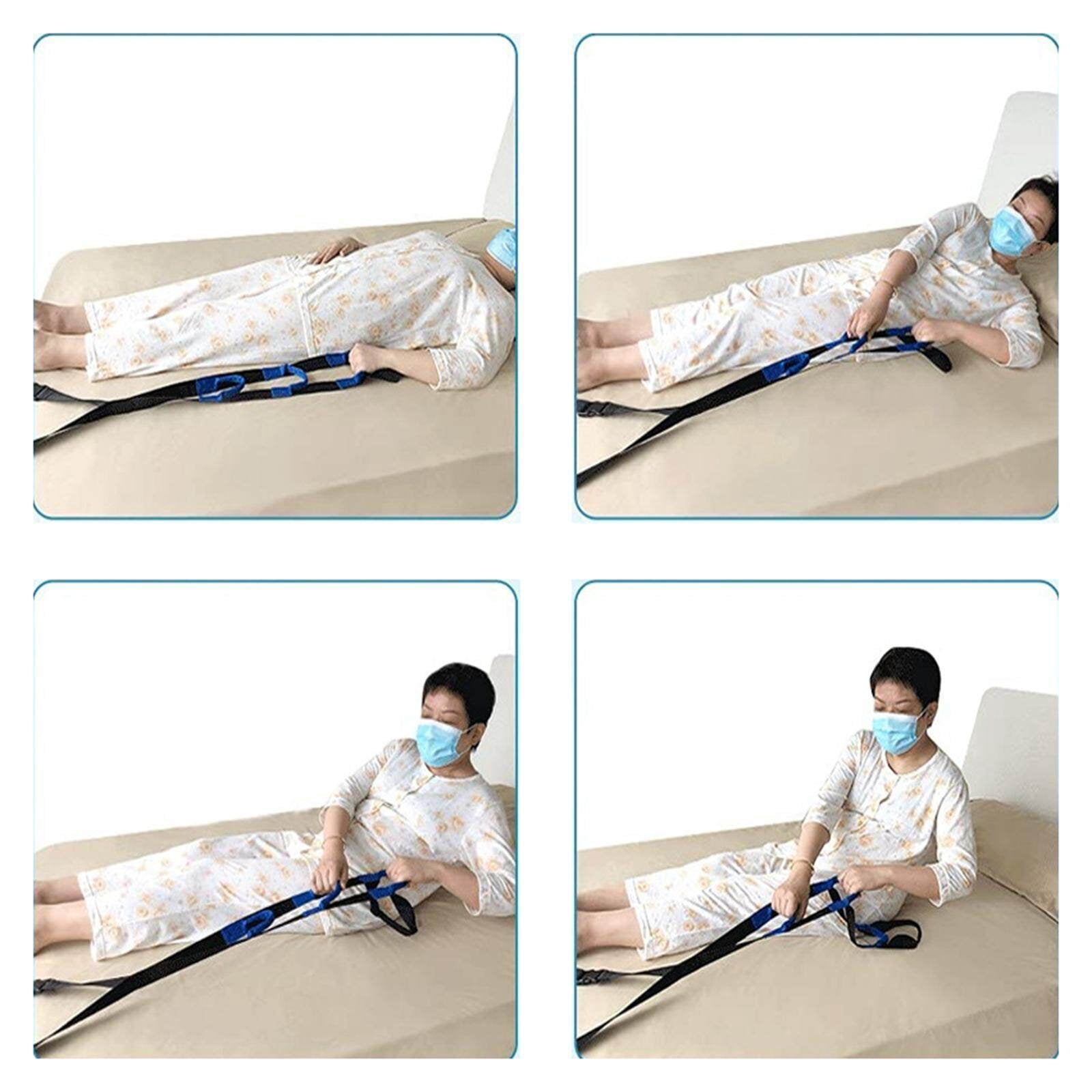 VONKY Bed Ladder Assist with Handle Strap Sit up Hoist for Elderly Pregnant Senior
