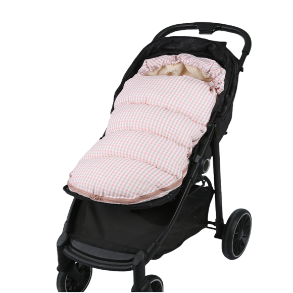 Unbrand Sac de Couchage pour Poussette pour Nourrissons 0-2, Coupe-Vent Épaissi Chaud