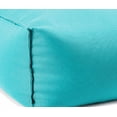 thumbnail image 3 of Gouchee Home Chamonix Outdoor/Indoor Peacock Ottoman Pouf – Water-Repellent Bean Bag Footstool with Polystyrene Bead Filling for Patio, Porch, or Living Room, 3 of 5