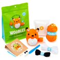thumbnail image 1 of The Woobles Beginners Crochet Kit with Easy Peasy Yarn as seen on Shark Tank - with Step-by-Step Video Tutorials - Felix The Fox, 1 of 4