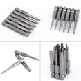 thumbnail image 1 of 12Pcs Étoile Tête Tournevis Tournevis Bit, Star Tête Bits Pièces de Perceuse & Accessoires Foret Bits 50mm Bit Set S2 Acier Impact Driver Bits avec 1 / 4 Pouces Tige, 1 of 8