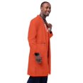 thumbnail image 3 of Adar Universal Unisex Lab Coats - Classic 39" Lab Coat - 803 - Mandarin Orange - 44, 3 of 7