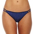 thumbnail image 2 of Vanity Fair Womens Body Shine Illumination String Bikini, 6, NH Jane Grey Pink, 2 of 3