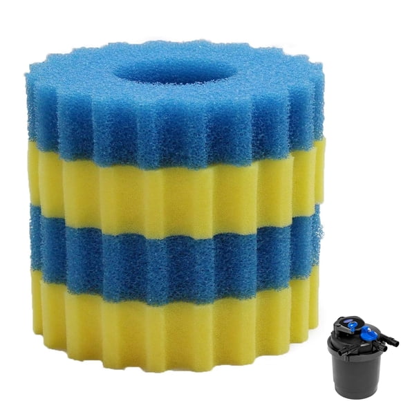 EcoNesxp Suitable for pond pump pre-filter replacement piece pond filter pad 2500 CPF