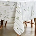 thumbnail image 2 of Fall Sunflower Vinyl Tablecloth Rectangle Plastic PVC Oilcloth Tablecloths Wipeable Table Cloth Cover for Foot Folding Tables Kitchen Dining Room Table Crafting x, 2 of 7