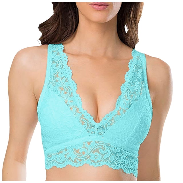 MIASHUI Bras for Women Lace Bra No Underwire Back Underwear