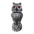 thumbnail image 1 of S SERENABLE Statue de Jardin Cadeaux Décoratifs Figurines de Hibou pour Terrarium Cour Extérieure A, 1 of 1