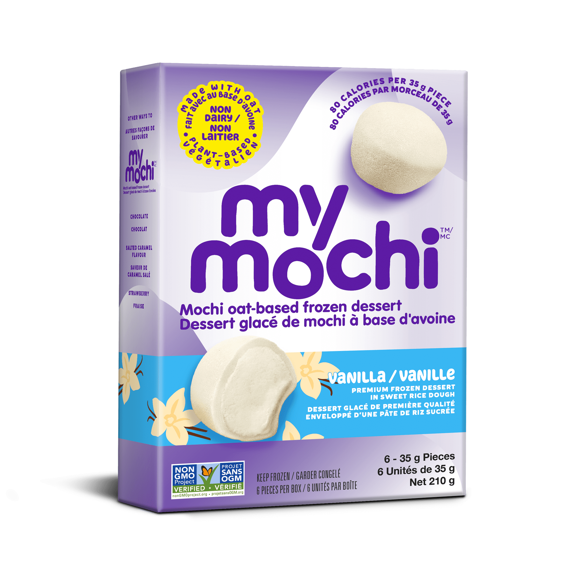 MY MOCHI VANILLA OAT BASED FROZEN DESSERT, MY MOCHI VANILLA OAT
