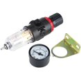 thumbnail image 2 of Air Compressor Filter Regulator with Gauge, Water Trap Tool for Humidity Control, 2 of 8