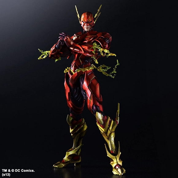 Play Arts The Flash DC Super Héros Modèle 25 cm Figurine d'Action Jouets