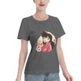 thumbnail image 2 of Women's Basic Short Sleeve T-Shirt Detective Conan Moriland, 2 of 6