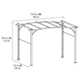 thumbnail image 4 of hometrends 10 ft. x 8 ft. Sling Top Pergola, 4 of 4