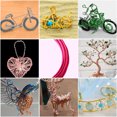 thumbnail image 4 of Aluminum Wire Thickness Bendable Wires Bike Easy Bicycles Style to Use Handy Installation Durability Rust-proof for Crafts DIY dark pink, 4 of 8