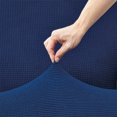 thumbnail image 2 of Stretch Recliner Chair Slipcover Elastic Cover Replacement Full Coverage Solid Color Sofa Cover Replacement for LAZBOY, Navy Blue, 2 of 8