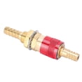 thumbnail image 3 of Quick Hose Connector Fitting Hose Connector Hose Fitting Tig Welding Quick Connector Fitting Solid Brass For MIG TIG Welder Torch Red, 3 of 8