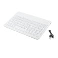 thumbnail image 1 of lionlar Universal Wireless Multi-Device Bluetooth 3 Portable Keyboard Japanese Keycaps white, 1 of 9
