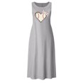 thumbnail image 4 of RKSTN Robes pour Femmes 2023 Mode Été Décontracté Col Rond Sans Manches Jupes Maxi Poches Vacances Couleur Unie Plage Longue Robe avec Imprimé Graphique, 4 of 4