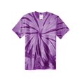 thumbnail image 1 of Gravity Threads Youth Tie-Dye Short-Sleeve T-Shirt - Purple - Large, 1 of 1