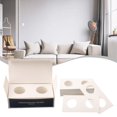 thumbnail image 2 of LEFU Coin Collection Storage Box Set - 12 Sizes Cardboard Holders Optional for Stamps & Coins, White Square Protective Cases, 50 Sheets per Box, Ideal for Collectors, 2 of 10