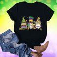 thumbnail image 5 of TIMIFIS T-Shirts pour Femmes Été Décontracté Coupe Classique Manches Courtes Col Rond T-Shirt Ample Carnavals Imprimé Graphique Tee, 5 of 5