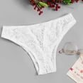 thumbnail image 2 of 1 Pce Culotte Aguichant en Dentelle Florale pour Femmes, String Sans Entrejambe, 2 of 9