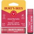 thumbnail image 1 of Burt's Bees 100% Natural Origin Moisturizing Tinted Lip Balm, Rose with Shea Butter, 1 of 4