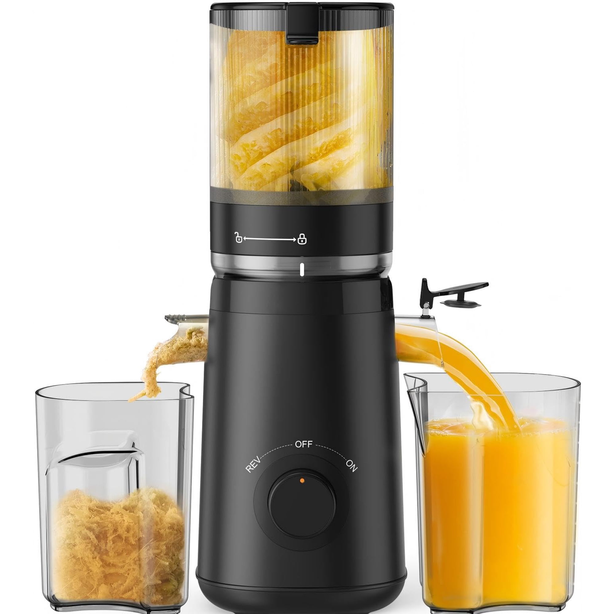 Juicer Machines, TUUMIIST Cold Press Juicer with 5.3