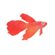 EGNMCR Aquarium Backgrounds Aquarium Fish Tank Landscaping Decor Glowing Effect Ornament fish
