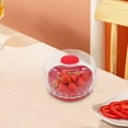 thumbnail image 5 of Vegetable Storage Container With Lid For Refrigerator | Airtight Reusable Produce Keeper, Freshness Saver For Onions, Avocados, Tomatoes, Lemons | Transparent Organizer, BPA-Free Polypropylene, 1, 5 of 5