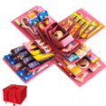 thumbnail image 1 of Pasdrucn Boîte Cadeau Explosion DIY, Boîte Explosion de Collation à 5 Couches F3I0, 1 of 1