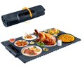 thumbnail image 1 of Food Warming Mat- Foldable Warming Mat for Food with Adjustable Temperature Control Time Moders Locking Function Electric Warming Tray for Parties,Home,Travel,Buffet Dark Blue, 1 of 7