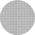 thumbnail image 1 of Ahgly Company Tapis Rond Lavable en Machine Intérieur Transitionnel Gris Foncé, 7 Pieds Rond, 1 of 7