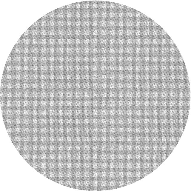 Ahgly Company Tapis Rond Lavable en Machine Intérieur Transitionnel Gris Foncé, 7 Pieds Rond