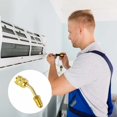 thumbnail image 4 of Adaptateur R410a à Forte Étanchéité, Bonne Étanchéité Assure une Performance Sans Fuite pour Charger le Réfrigérant R410a Sans Ouvrir les Tuyaux, Design Incliné à 45 Degrés Offre une Facilité d'Entretien, 4 of 5