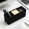 thumbnail image 4 of Vacemry Compartment Pen Holders Storage Box, Multi Functional Divided Desktop Organizer For Pens Cosmetics Stationery, Plastic Desktop Organizer For Home Office Study Desk Dressing Table Shelf Decor, 4 of 6