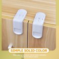 thumbnail image 4 of Shisuyan Loquets d'Armoire Blancs 4 Pcs 2.8X2.8X1.6In, 4 of 8