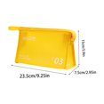 thumbnail image 3 of Big Save,HWRETIE Jelly Series Cosmetic Bag - Pvc Water-Resistant Storage Pouch,Solid Color Makeup Bathroom Bag, 3 of 6