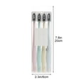 thumbnail image 3 of Brosse à Dents à Poils Souples à Petite Tête pour Adulte, Lot Familial de 4 Pcs, 3 of 8