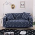 thumbnail image 1 of TFixol Elastic Sofa Slipcover with Free Pillowcase, Durable Polyester Fabric, Multicolor Design for 2-Seater Sofas (145-185cm), 1 of 6