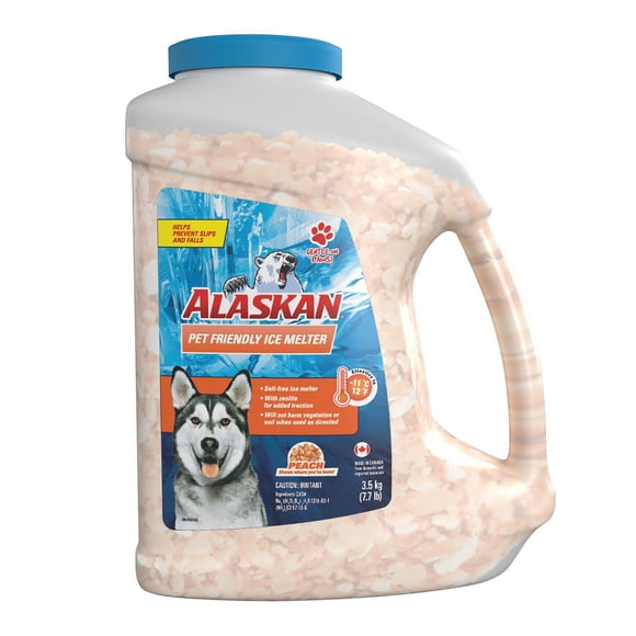 Déglaçant doux pour les animaux