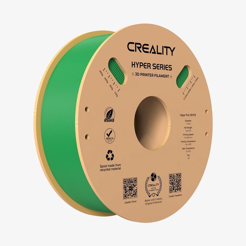 Filament d'impression 3D Creality HypeRPLA 1 kg, vert