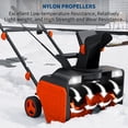 thumbnail image 2 of AKDSteel  20 Inch Electric Snow Blower, Corded 15-Amp Motor with 25 ft Throw Distance, 180 Degree Rotating Chute, Dual LED Lights & Adjustable Handle for Efficient Snow Removal, 2 of 7