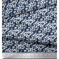 thumbnail image 3 of Soimoi Cotton Cambric Fabric Floral Shirting Print Sewing Fabric Yard 56 Inch Wide, 3 of 3